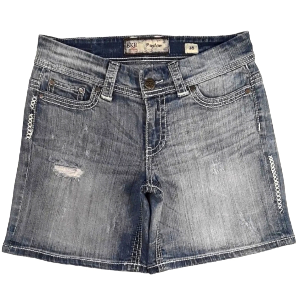 BKE Denim Payton Shorts. Women's Size: Waist 28x6 1/2 Inseam.